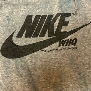 Rare Nike World Headquarters 
Gray Hoodie